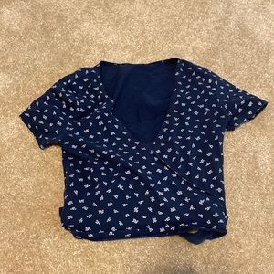 Brandy melville cross tied top